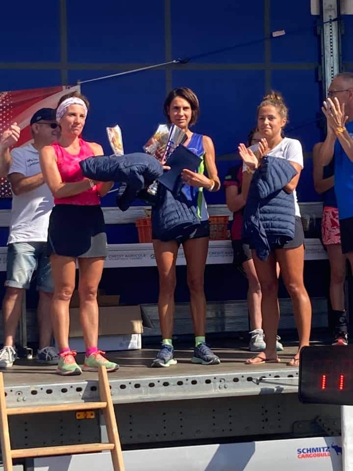 Anaëlle et Anabelle sur le podium